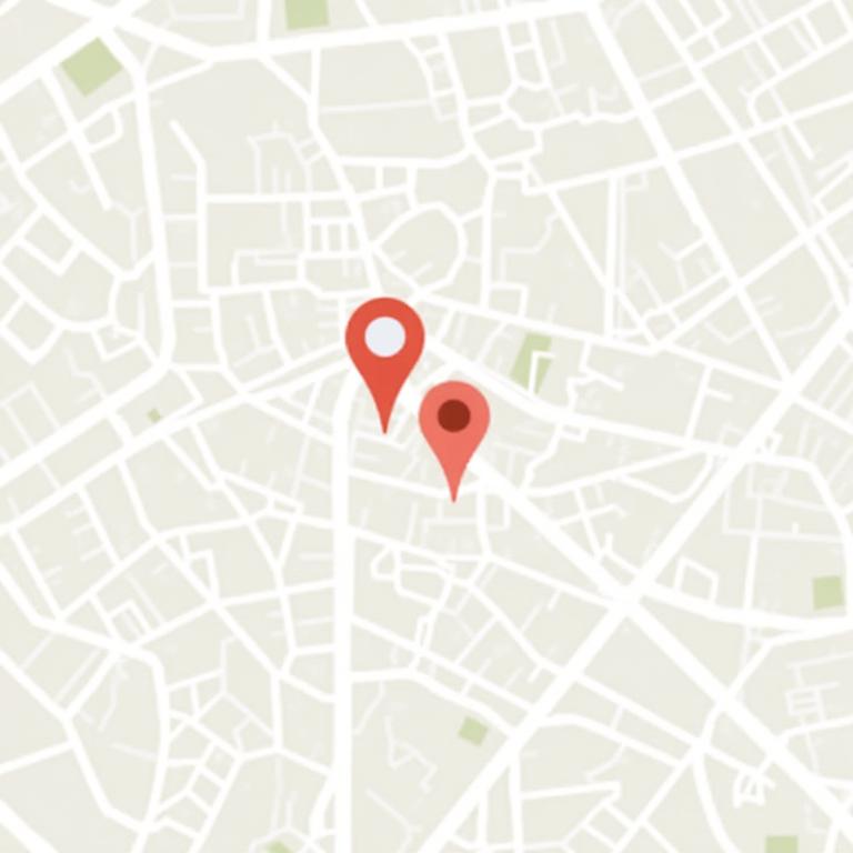 Karte von Wien mit Markierung an der Kärntner Straße 50